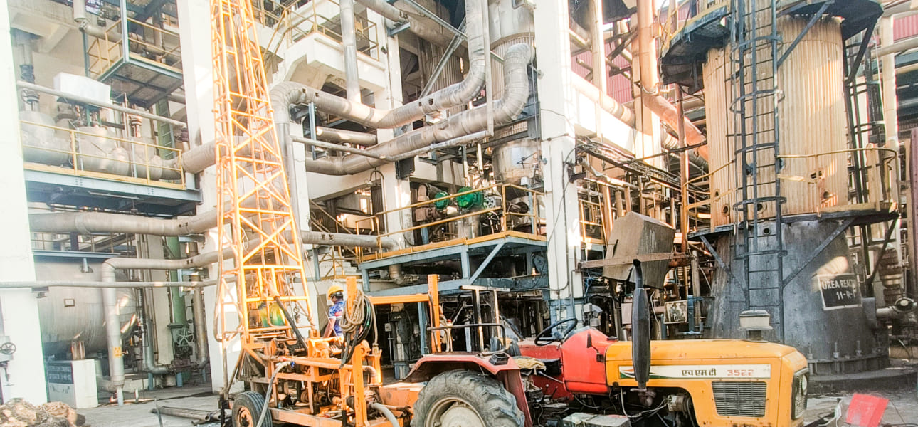 36 meter deep borewell drilling project in Hazira Surat with 8 inch MS casing pipe by DrillWell Solutions