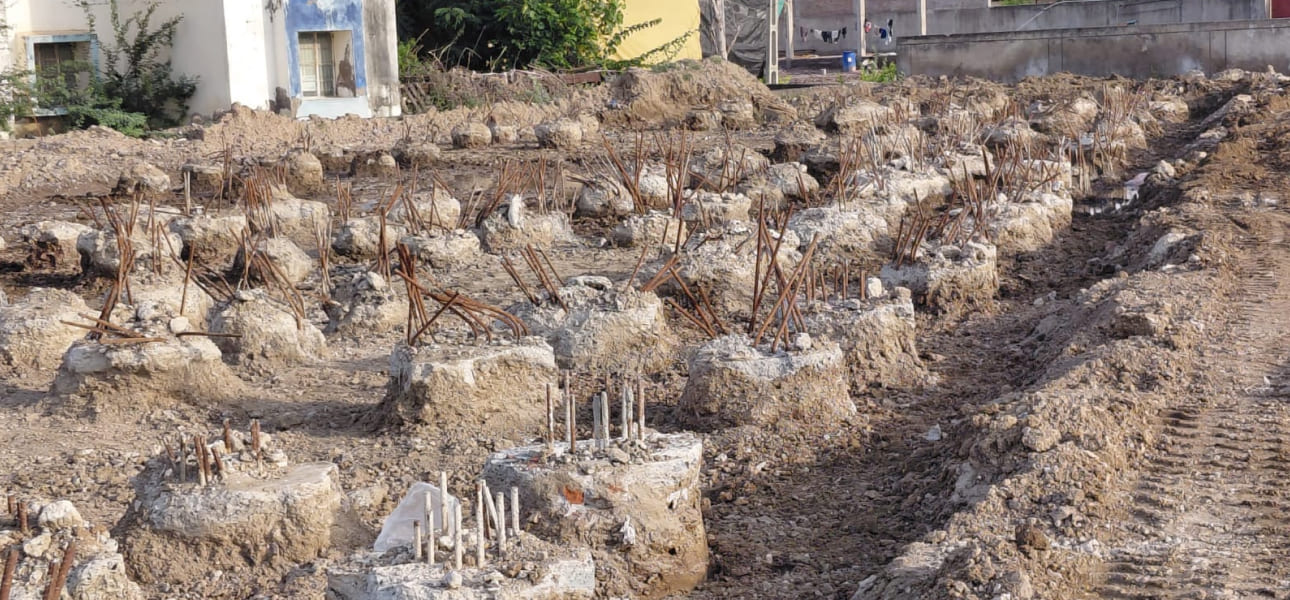 FMCG Lakeview Infrastructures foundation piling project in Dholera Gujarat